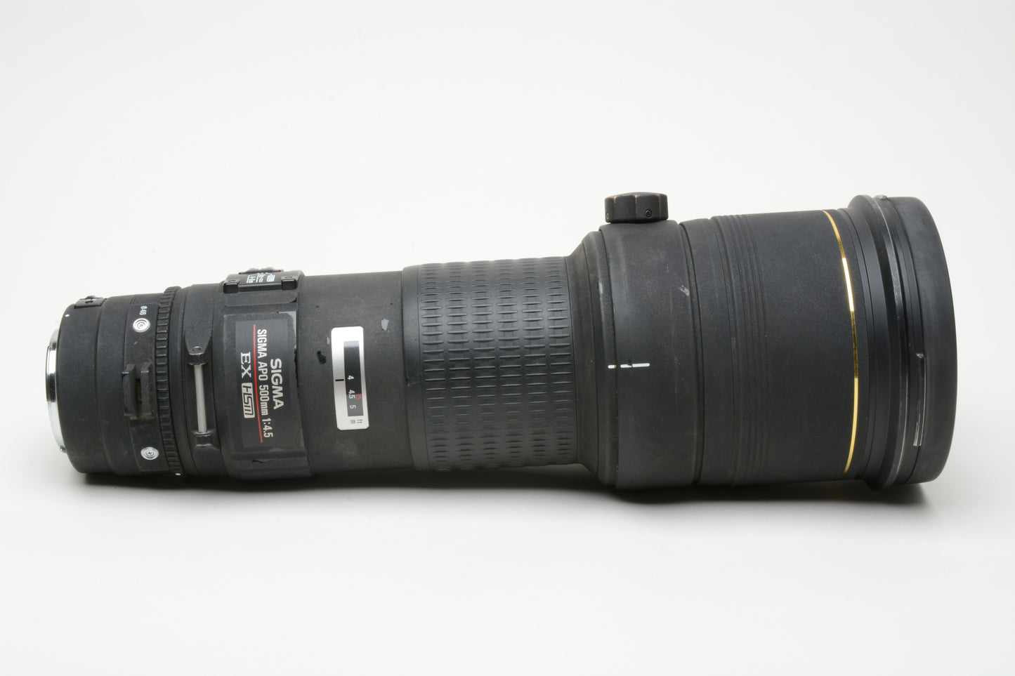 Sigma APO 500mm f4.5 EX HSM Telephoto lens for Canon EF, Parts/Repair Error 01