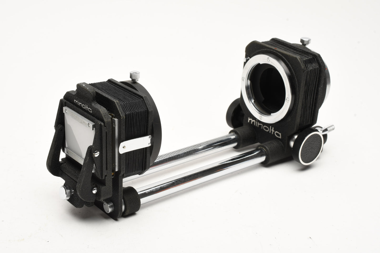 Minolta extension bellows w/Slide copier for SR series, Boxed, Mint-