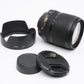 Nikon AF-S 18-105mm f3.5-5.6G ED DX VR zoom lens, hood, caps