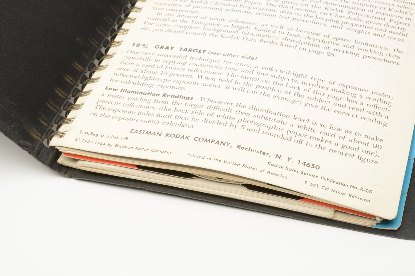 Kodak Master Darkroom Dataguide 3rd Edition 1964, Complete