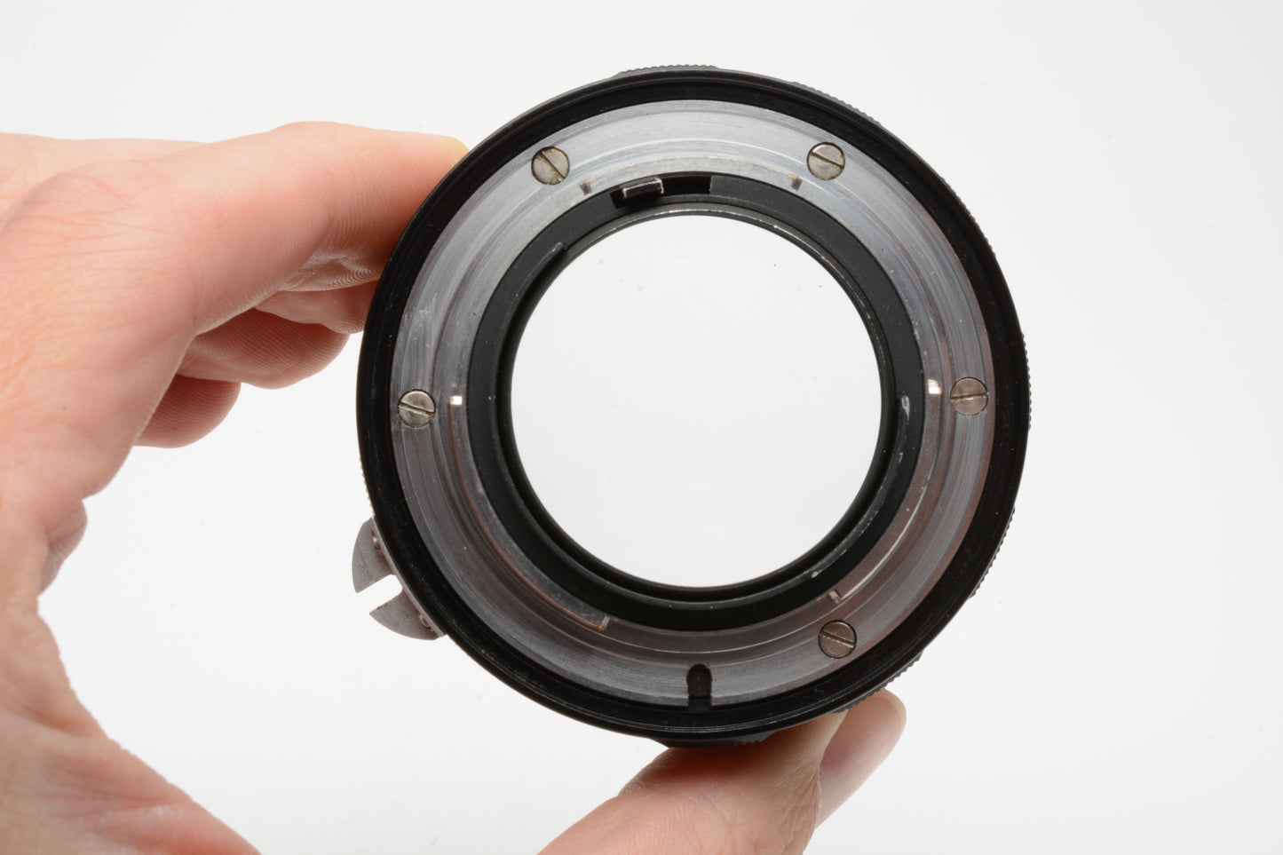 Nikon Nikkor-S 50mm F1.4 Prime lens, Non-AI Mount, UV+HN-5 metal lens hood