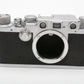 Leica IIIf Black Dial Rangefinder Film Camera Body, Tested, Great!  Clean