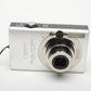 Canon PowerShot SD1100 IS Digital Point&Shoot 8MP camera (Silver) 2batts, charger, Nice! (Copy)