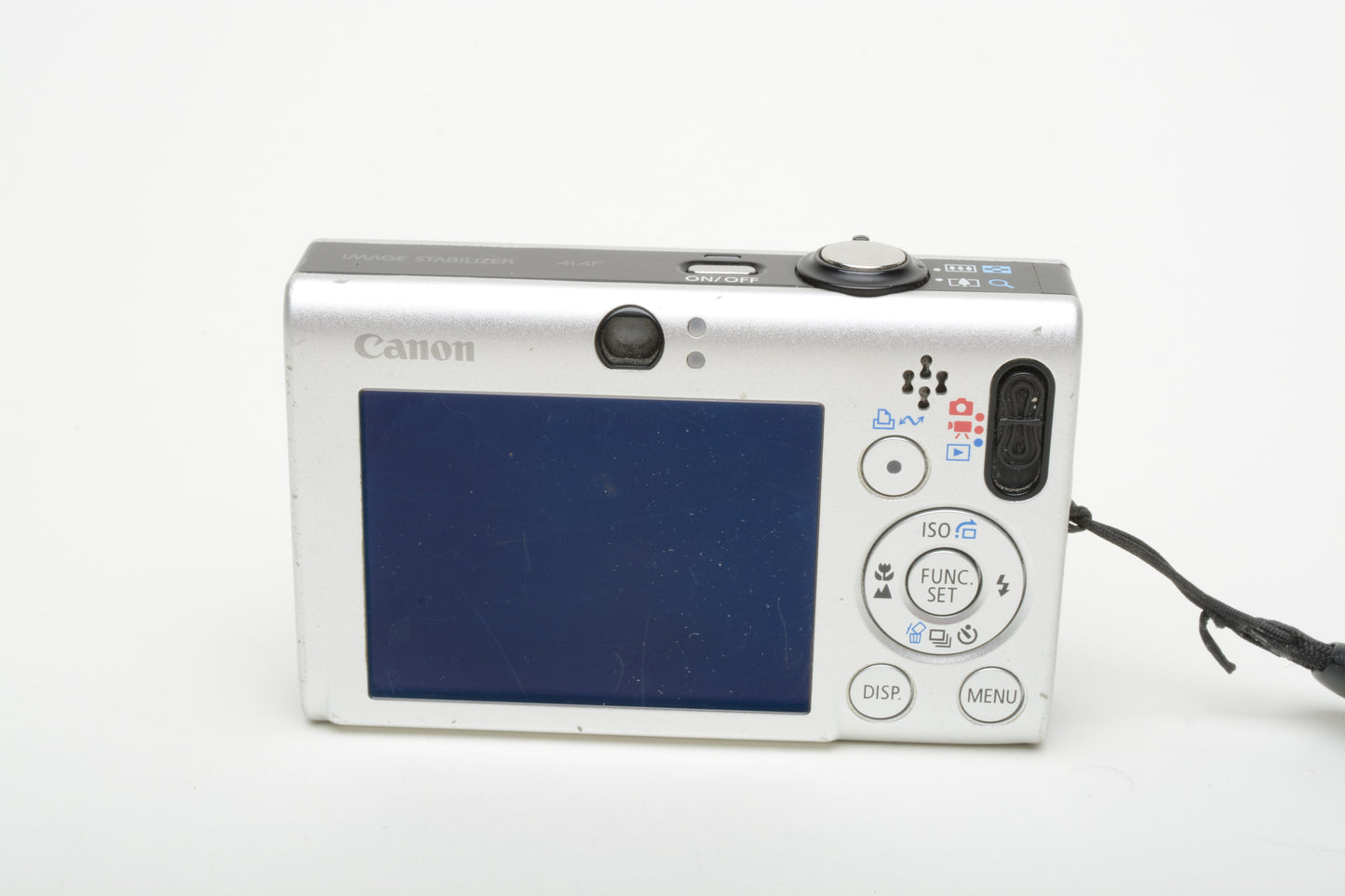 Canon PowerShot SD1100 IS Digital Point&Shoot 8MP camera (Silver) 2batts, charger, Nice! (Copy)