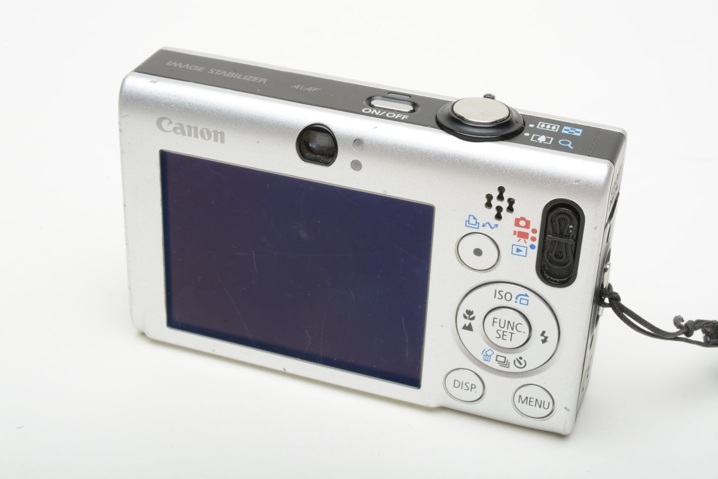 Canon PowerShot SD1100 IS Digital Point&Shoot 8MP camera (Silver) 2batts, charger, Nice! (Copy)