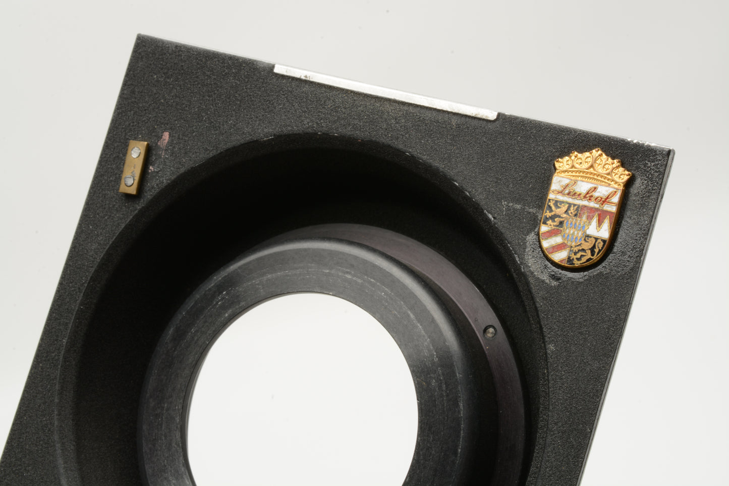 Linhof Technika IV V Lens Board 96.5mm x 99mm Copal 1 41.6mm Hole, Nice!