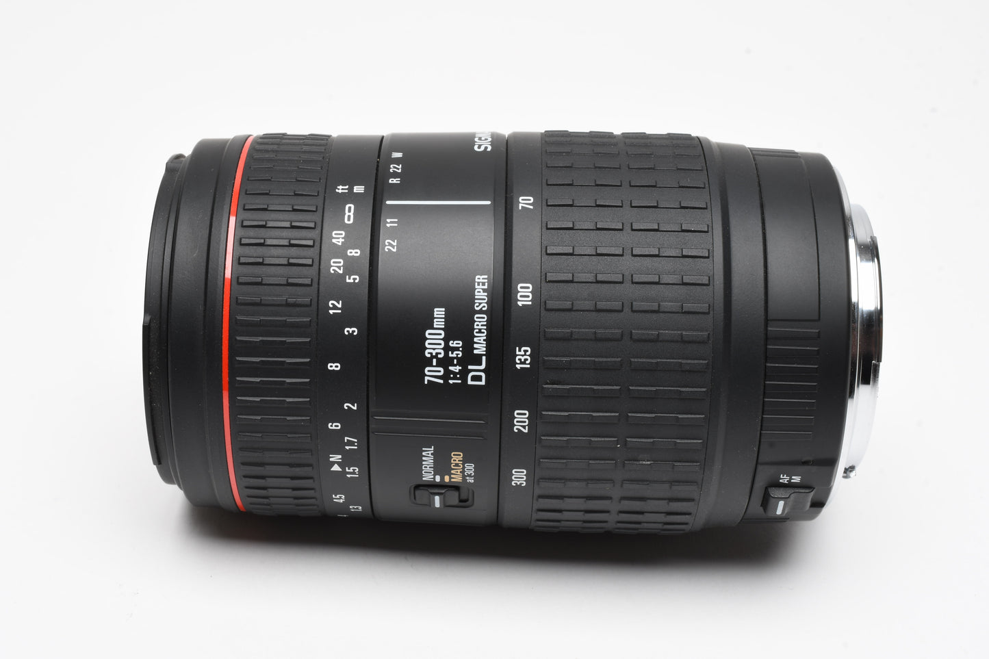 Sigma AF 70-300mm f4-5.6 DL Macro Super, Canon EF Mount, +Hood, Boxed