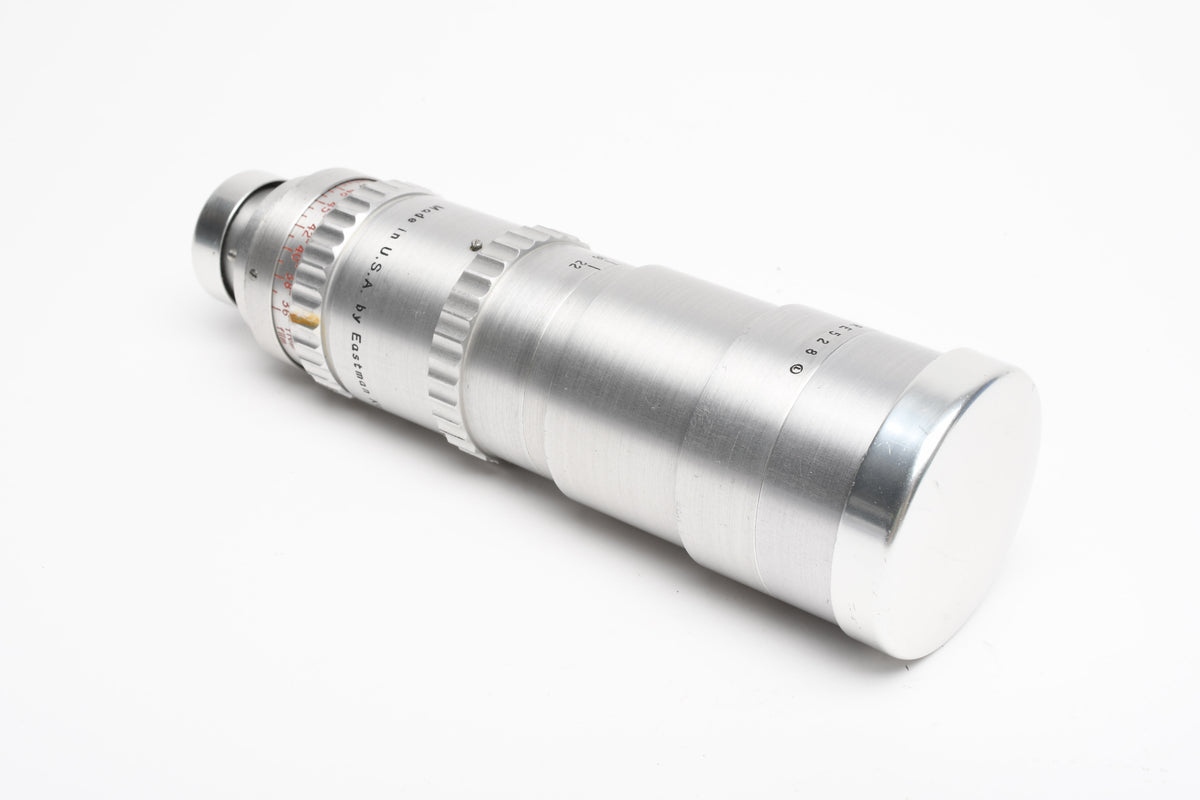 Kodak Cine Ektar 102mm f2.7 Cine Lens Type S Mount, Caps, Bargain