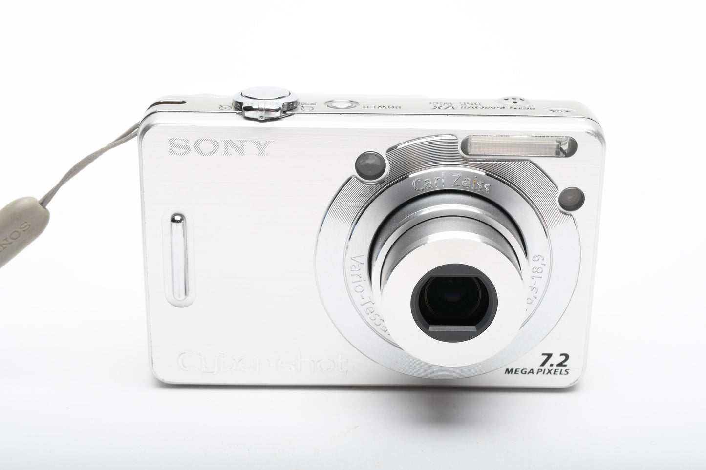 Sony DSC-W55 7.2MP Digital Point&Shoot camera, batt+charger+256MB card, Great!