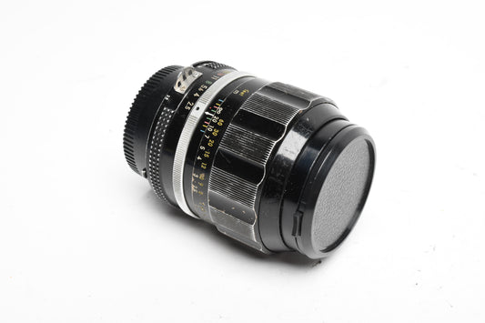 Nikon Nikkor-PC Auto 105mm f2.5 Ai portrait lens w/caps, Bargain, Read*