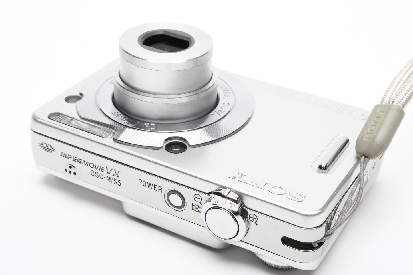 Sony DSC-W55 7.2MP Digital Point&Shoot camera, batt+charger+256MB card, Great!