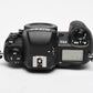 Nikon F100 35mm SLR body, Very Clean, Fully tested, Mint-