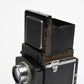Dejur TLR 120 camera w/85mm f3.5 lens, case+strap, works! tested