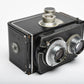 Dejur TLR 120 camera w/85mm f3.5 lens, case+strap, works! tested