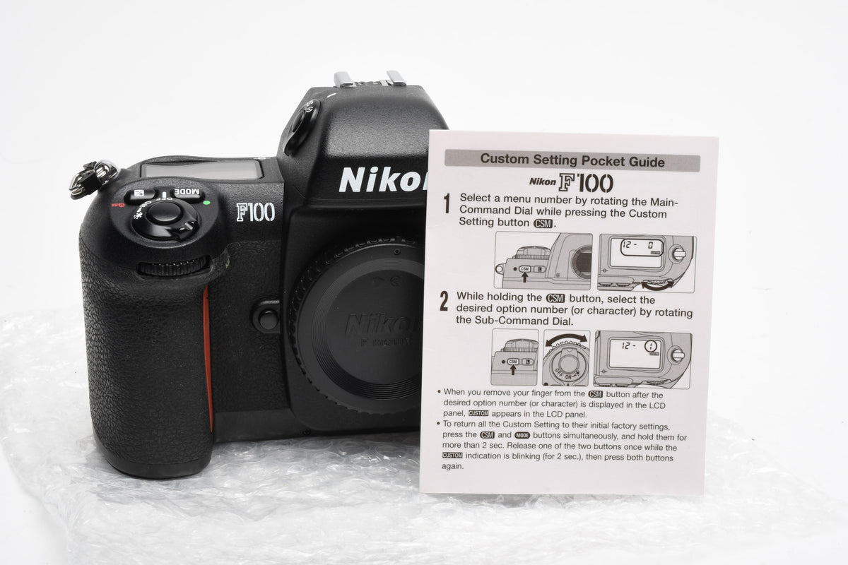 Nikon F100 35mm SLR body, Very Clean, Fully tested, Mint-
