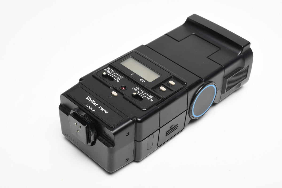 Vivitar 5200 Shoe mount flash Dedicated for Minolta or Pentax 35mm SLRs, Tested