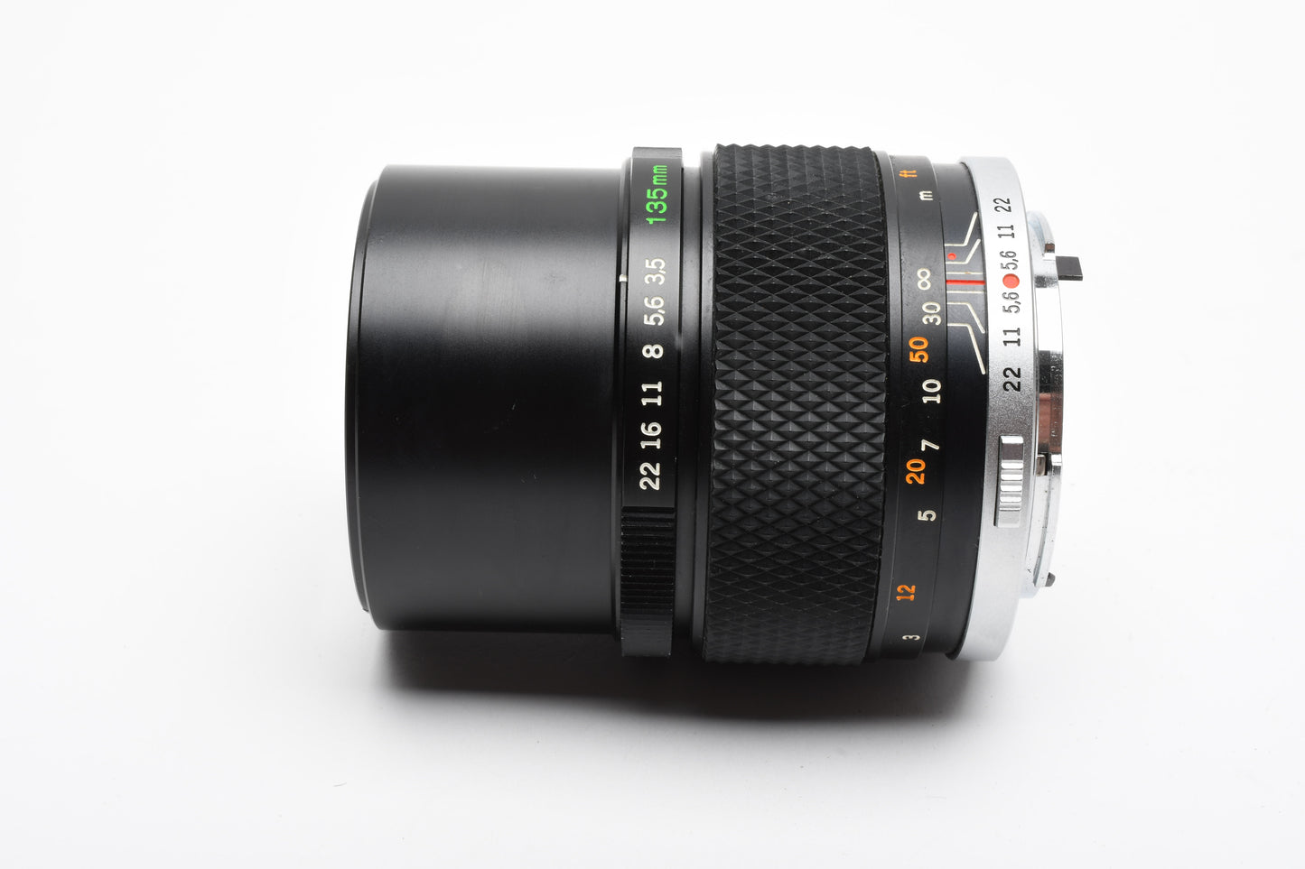 Olympus OM Zuiko 135mm f3.5 Portrait lens, Caps+Case+Sky, Great!