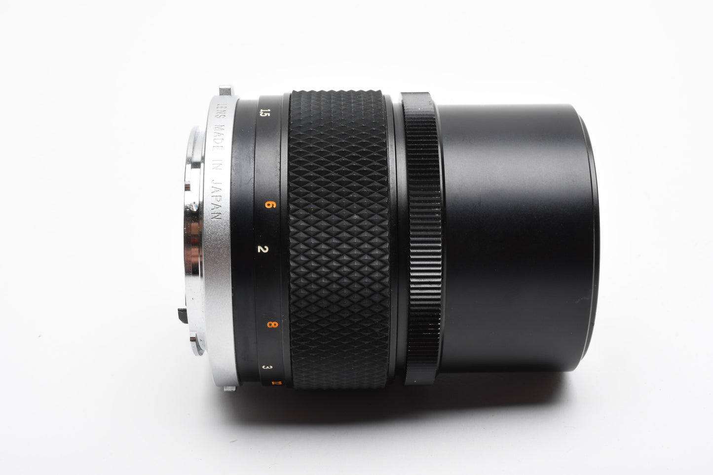Olympus OM Zuiko 135mm f3.5 Portrait lens, Caps+Case+Sky, Great!