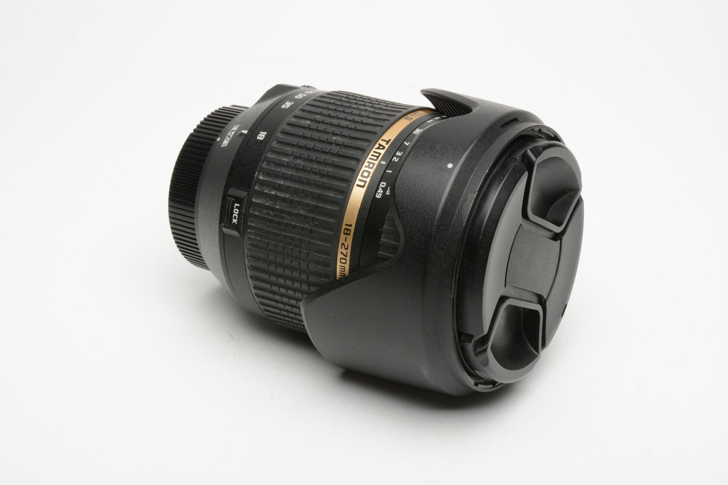 Tamron AF 18-270mm f3.5-6.3 Di II VC B003 Nikon AF Mount, Caps, Hood