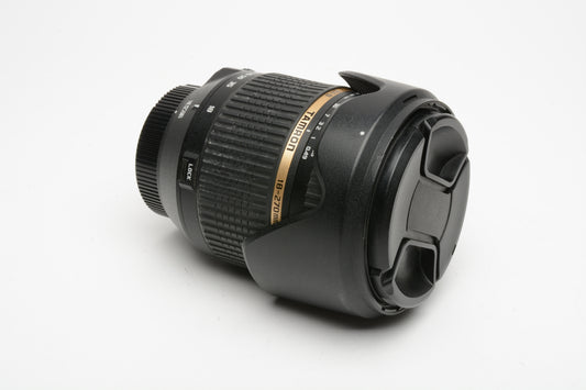 Tamron AF 18-270mm f3.5-6.3 Di II VC B003 Nikon AF Mount, Caps, Hood