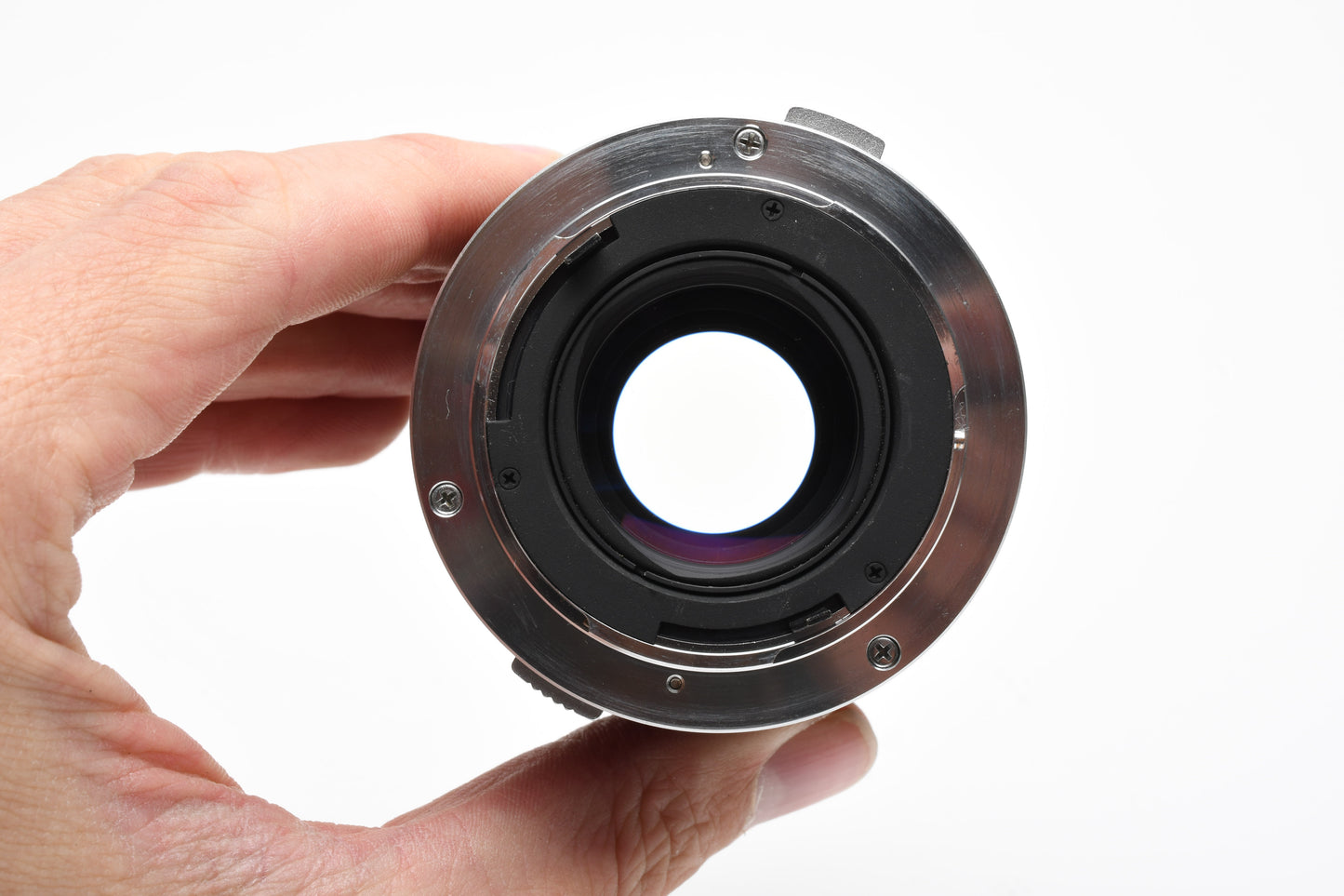 Olympus OM Zuiko 135mm f3.5 Portrait lens, Caps+Case+Sky, Great!