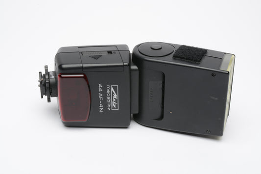 Metz Mecablitz 44AF-4 D-TTL for Nikon, clean, manual, tested, great