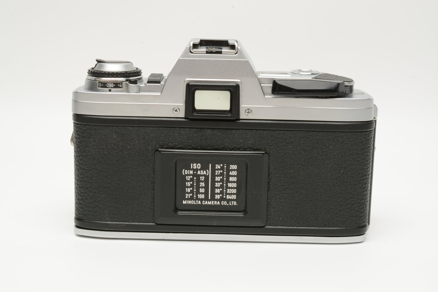 Minolta X-370 35mm SLR w/50mm f1.7 Prime lens, New seals, CR, Great!