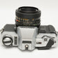 Minolta X-370 35mm SLR w/50mm f1.7 Prime lens, New seals, CR, Great!