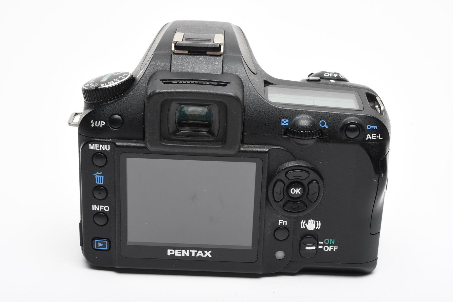 Pentax K100D DSLR Body, For parts or Repair