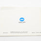 Minolta Maxxum 7000 Instructions manual, Good, Complete (Double XX Copy)
