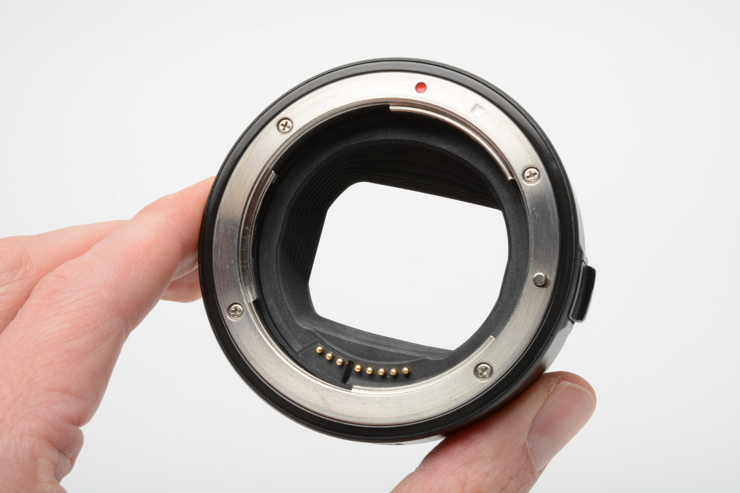 Canon Mount Adapter EF-EOS R, barely used, w/caps + case