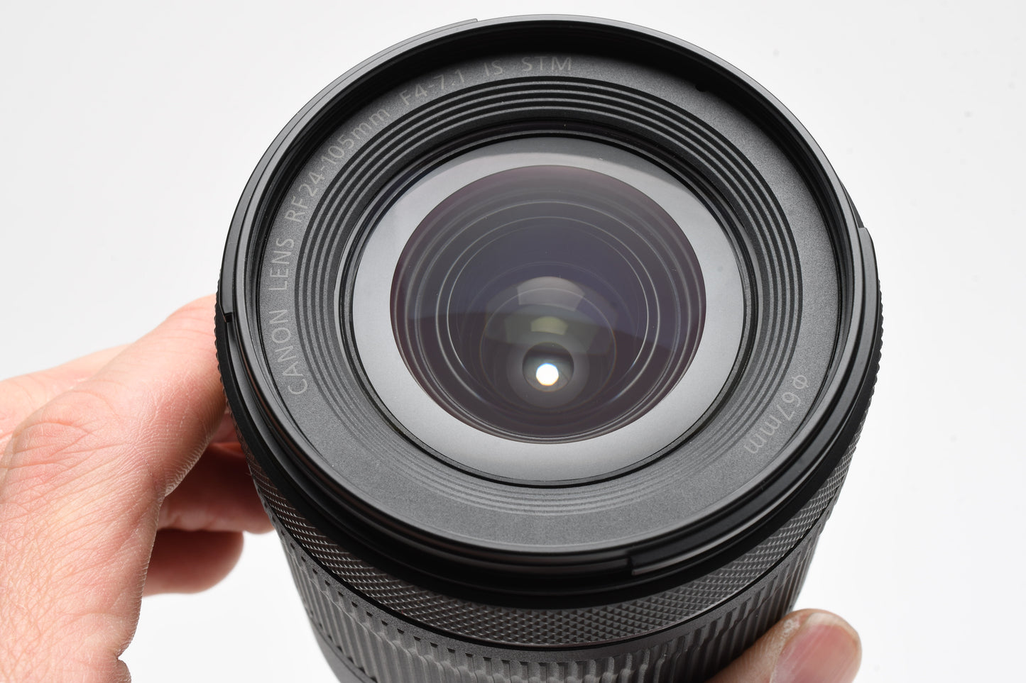 Canon RF 24-105mm f4-7.1 IS STM zoom lens +DHD UV, Mint-, USA