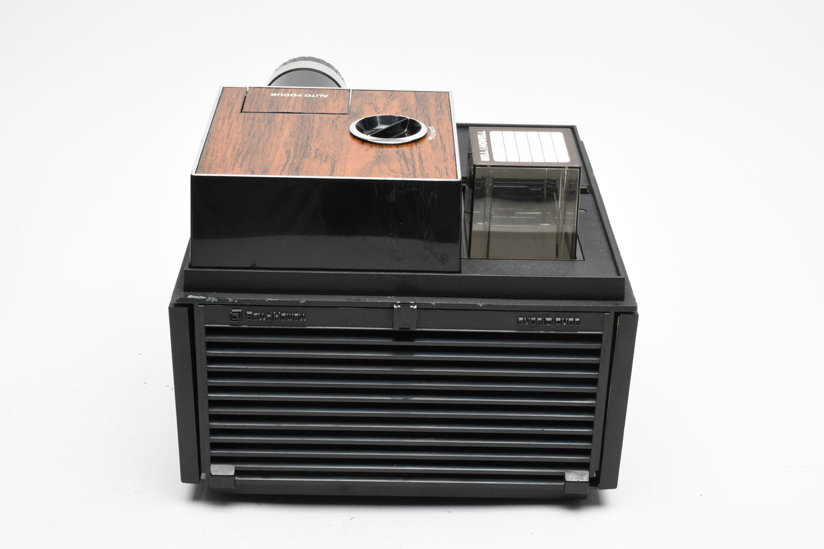 Bell & Howell Slide Cube Projector Model 991B Tested, Works, w/Cube+Remote