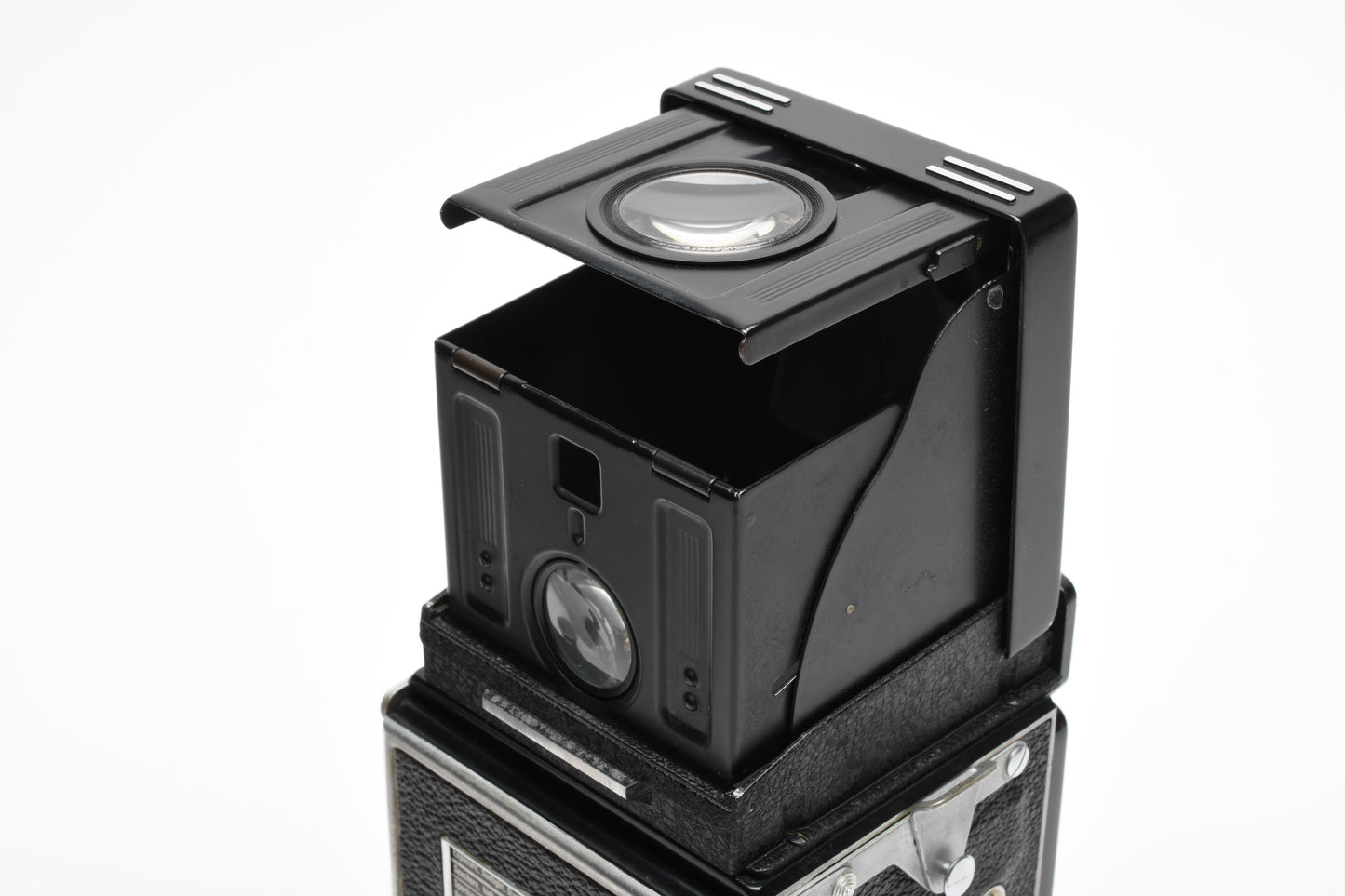 Rolleiflex 3.5 TLR camera w/Tessar 75mm f3.5 lens, Cap+Case, Great!