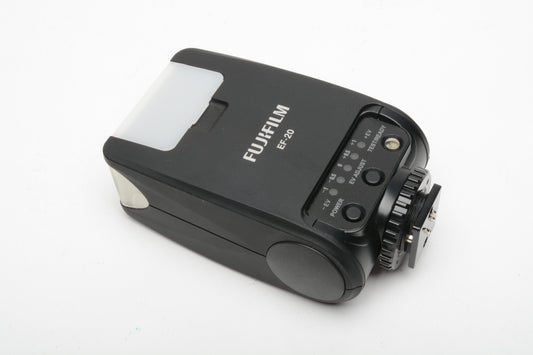Fujifilm EF-20 compact flash, boxed, w/manual, Mint