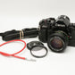 Canon A-1 A1 35mm SLR w/50mm F1.4 FD lens, new seals, Mint- WOW!