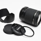Tamron AF 18-200mm F3.5-6.3 compact zoom lens, hood+UV Canon B018 Mint-