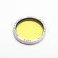 Rollei Rolleifilter Gelb-Mittel 28.5mm Yellow Filter w/Case