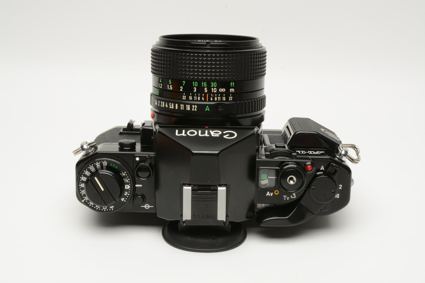 Canon A-1 A1 35mm SLR w/50mm F1.4 FD lens, new seals, Mint- WOW!