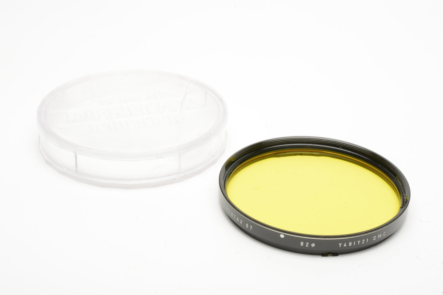2X Pentax 82mm B&W Contrast filters Yellow and Orange - very clean