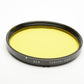 2X Pentax 82mm B&W Contrast filters Yellow and Orange - very clean