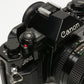 Canon A-1 A1 35mm SLR w/50mm F1.4 FD lens, new seals, Mint- WOW!