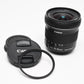 Canon EFS 10-18mm f4.5-5.6 IS STM Zoom Lens, w/Caps+UV, Mint-
