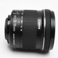 Canon EFS 10-18mm f4.5-5.6 IS STM Zoom Lens, w/Caps+UV, Mint-