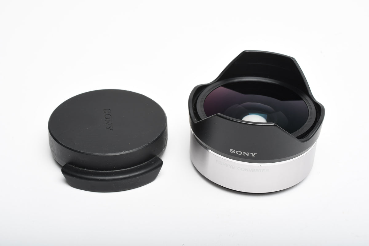 Sony VCL-ECF1 Fisheye Converter w/cap and case, Mint-, Barely used