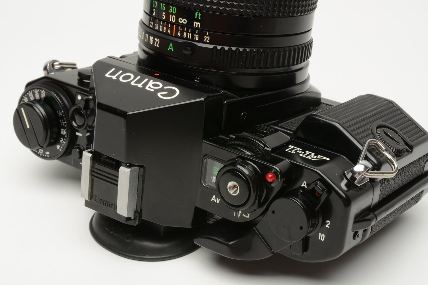 Canon A-1 A1 35mm SLR w/50mm F1.4 FD lens, new seals, Mint- WOW!