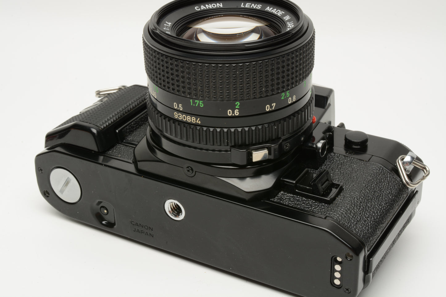 Canon A-1 A1 35mm SLR w/50mm F1.4 FD lens, new seals, Mint- WOW!