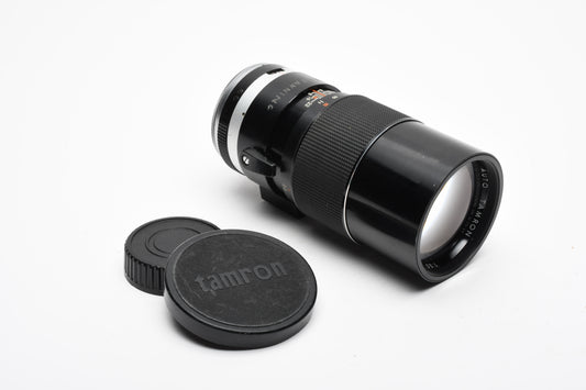 Tamron 200mm f3.5 Telephoto lens for Nikon F Mount, Non-Ai Good!