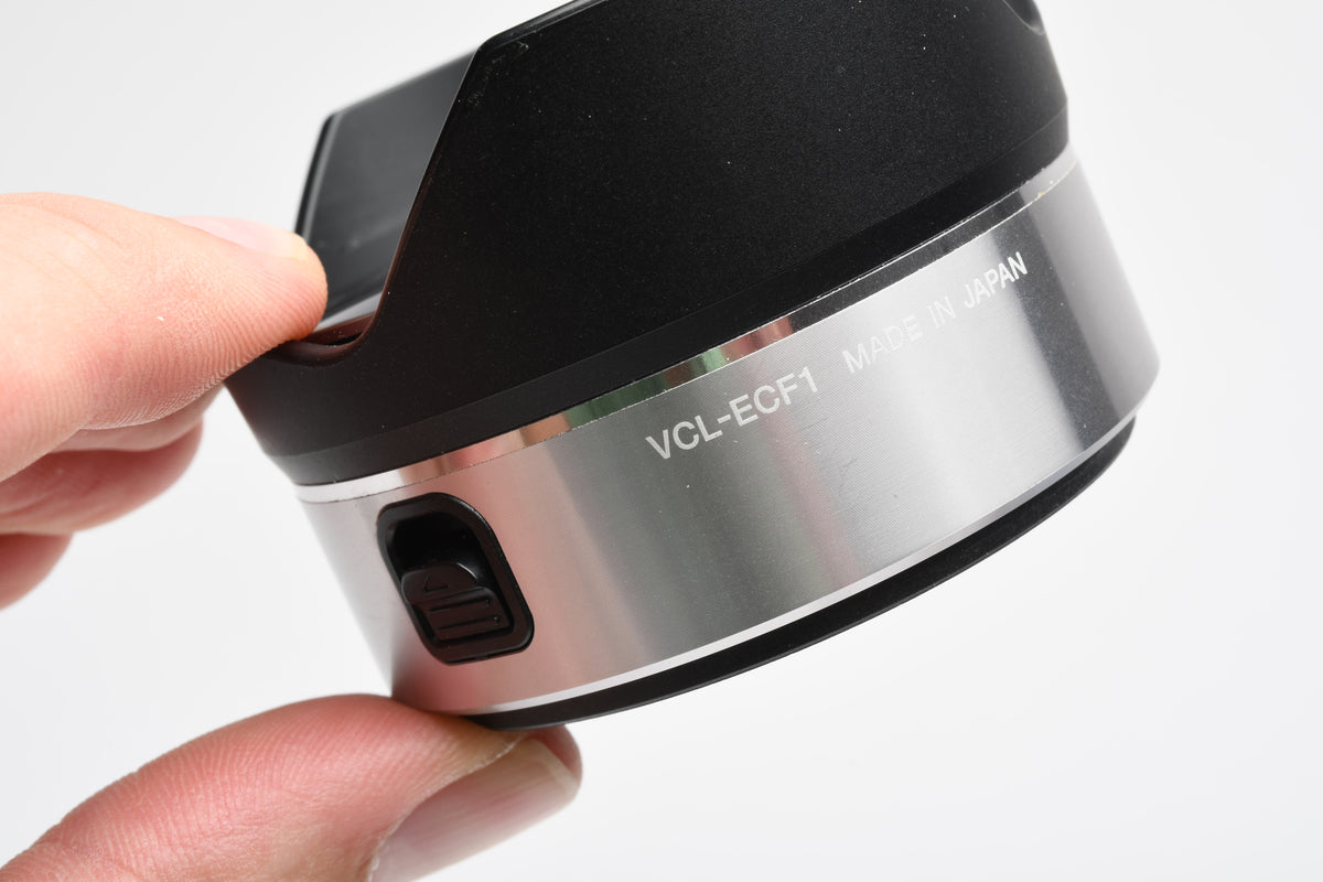 Sony VCL-ECF1 Fisheye Converter w/cap and case, Mint-, Barely used