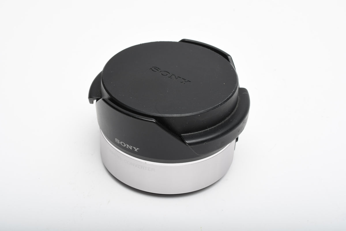 Sony VCL-ECF1 Fisheye Converter w/cap and case, Mint-, Barely used